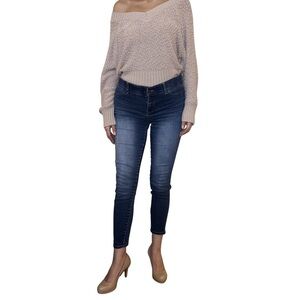 Juicy Couture Faded Blue Skinny Ankle Jeggings – Size 6